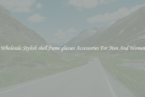 Wholesale Stylish shell frame glasses Accessories For Men And Women