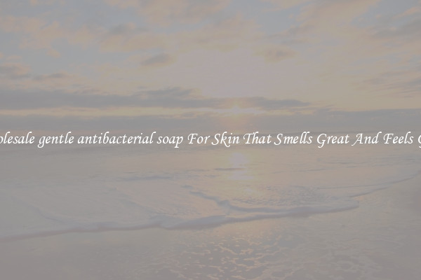 Wholesale gentle antibacterial soap For Skin That Smells Great And Feels Good
